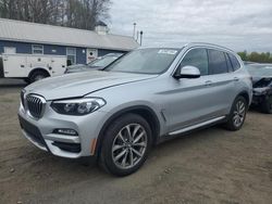 Salvage cars for sale at East Granby, CT auction: 2019 BMW X3 XDRIVE30I