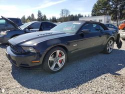 Salvage cars for sale from Copart Graham, WA: 2013 Ford Mustang GT