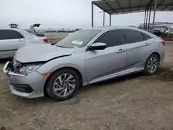 Salvage cars for sale at San Diego, CA auction: 2017 Honda Civic EX