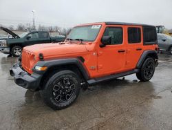 Salvage cars for sale from Copart Fort Wayne, IN: 2018 Jeep Wrangler Unlimited Sport