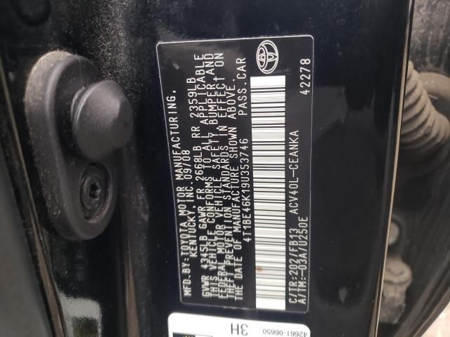 2009 Toyota Camry Base