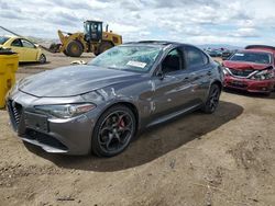 Salvage cars for sale at Brighton, CO auction: 2019 Alfa Romeo Giulia TI