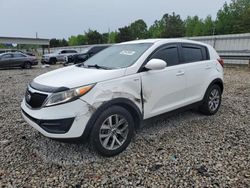 Vehiculos salvage en venta de Copart Memphis, TN: 2016 KIA Sportage LX