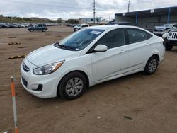 Salvage cars for sale at Colorado Springs, CO auction: 2017 Hyundai Accent SE