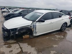 Salvage cars for sale from Copart Grand Prairie, TX: 2022 Nissan Altima SR