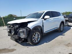 Salvage cars for sale at Orlando, FL auction: 2019 Hyundai Santa FE SEL