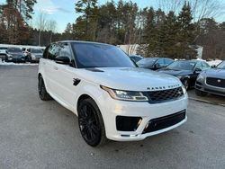 Land Rover Range Rover salvage cars for sale: 2018 Land Rover Range Rover Sport HSE Dynamic