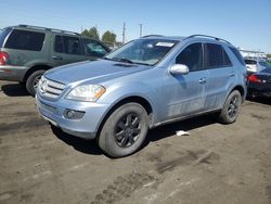 Salvage cars for sale from Copart Denver, CO: 2007 Mercedes-Benz ML 350