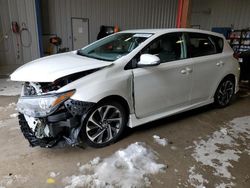 Salvage cars for sale from Copart Appleton, WI: 2017 Toyota Corolla IM
