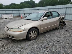 Honda Accord ex salvage cars for sale: 2002 Honda Accord EX