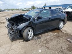 Salvage cars for sale from Copart Woodhaven, MI: 2012 Toyota Camry Base