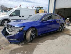 Honda Accord Sport salvage cars for sale: 2018 Honda Accord Sport