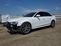 Salvage cars for sale from Copart Bakersfield, CA: 2016 Audi A4 Premium S-Line