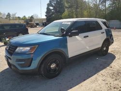 Ford salvage cars for sale: 2017 Ford Explorer Police Interceptor