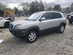 Salvage cars for sale from Copart Madisonville, TN: 2005 Hyundai Tucson GLS