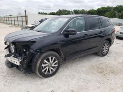 Salvage cars for sale at New Braunfels, TX auction: 2020 Honda Pilot EXL