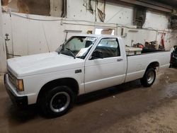 Salvage trucks for sale at Casper, WY auction: 1987 Chevrolet S Truck S10