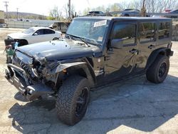 Salvage cars for sale at Marlboro, NY auction: 2010 Jeep Wrangler Unlimited Sport