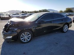 Salvage cars for sale at Las Vegas, NV auction: 2019 Chevrolet Malibu LT