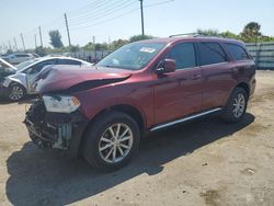 Dodge Durango sxt salvage cars for sale: 2017 Dodge Durango SXT