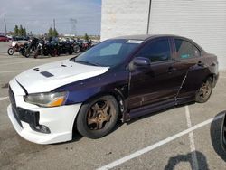 Salvage cars for sale from Copart Rancho Cucamonga, CA: 2008 Mitsubishi Lancer Evolution GSR