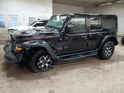 Salvage cars for sale at Davison, MI auction: 2022 Jeep Wrangler Unlimited Rubicon