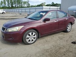 Salvage cars for sale at Spartanburg, SC auction: 2008 Honda Accord EXL