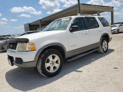 Salvage cars for sale from Copart West Palm Beach, FL: 2002 Ford Explorer XLT