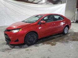 Salvage cars for sale at North Billerica, MA auction: 2017 Toyota Corolla L