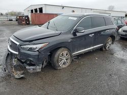 Salvage cars for sale from Copart New Britain, CT: 2017 Infiniti QX60