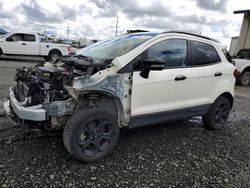 Ford Ecosport salvage cars for sale: 2021 Ford Ecosport SES