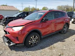 Salvage cars for sale from Copart Columbus, OH: 2016 Toyota Rav4 LE