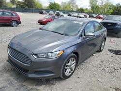 Ford Fusion SE salvage cars for sale: 2013 Ford Fusion SE