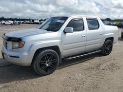 Salvage cars for sale from Copart Houston, TX: 2008 Honda Ridgeline RTL