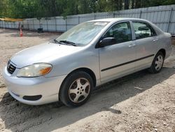 Toyota Corolla salvage cars for sale: 2008 Toyota Corolla CE