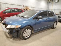 Salvage cars for sale at Milwaukee, WI auction: 2011 Honda Civic VP