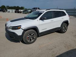 Salvage cars for sale from Copart Harleyville, SC: 2019 Jeep Cherokee Trailhawk