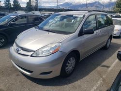 Vehiculos salvage en venta de Copart Rancho Cucamonga, CA: 2009 Toyota Sienna CE