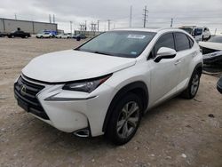 Salvage cars for sale from Copart Haslet, TX: 2017 Lexus NX 200T Base