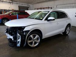 Salvage cars for sale at Candia, NH auction: 2020 Audi Q5 Premium Plus