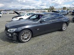 Salvage cars for sale at Antelope, CA auction: 2015 BMW 750 LI