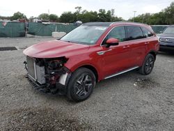 Salvage cars for sale at Riverview, FL auction: 2021 KIA Sorento EX
