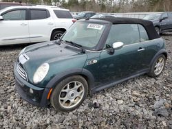 Salvage cars for sale at Windham, ME auction: 2008 Mini Cooper S