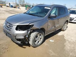 Salvage cars for sale at Pekin, IL auction: 2011 Hyundai Santa FE GLS