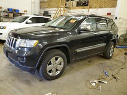 Salvage cars for sale at Ham Lake, MN auction: 2012 Jeep Grand Cherokee Limited
