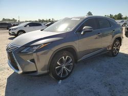 Salvage cars for sale at Houston, TX auction: 2016 Lexus RX 350