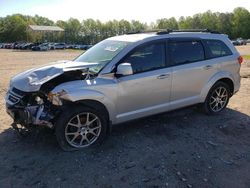 Salvage cars for sale at Charles City, VA auction: 2014 Dodge Journey R/T