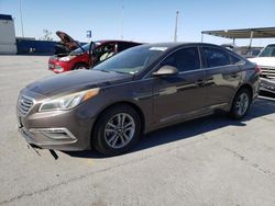 Salvage cars for sale at Anthony, TX auction: 2015 Hyundai Sonata SE