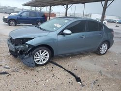 Salvage cars for sale from Copart Temple, TX: 2012 Mazda 3 I