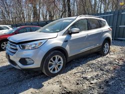 Salvage cars for sale at Candia, NH auction: 2017 Ford Escape SE